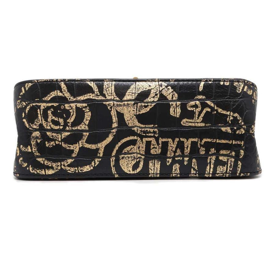 シャネル チェーンショルダーバッグ マトラッセ 2.55 ミニ ラムスキン AS0874 CHANEL 黒 シャネル チェーンショルダーバッグ マトラッセ 2.55 ミニ 型押し
