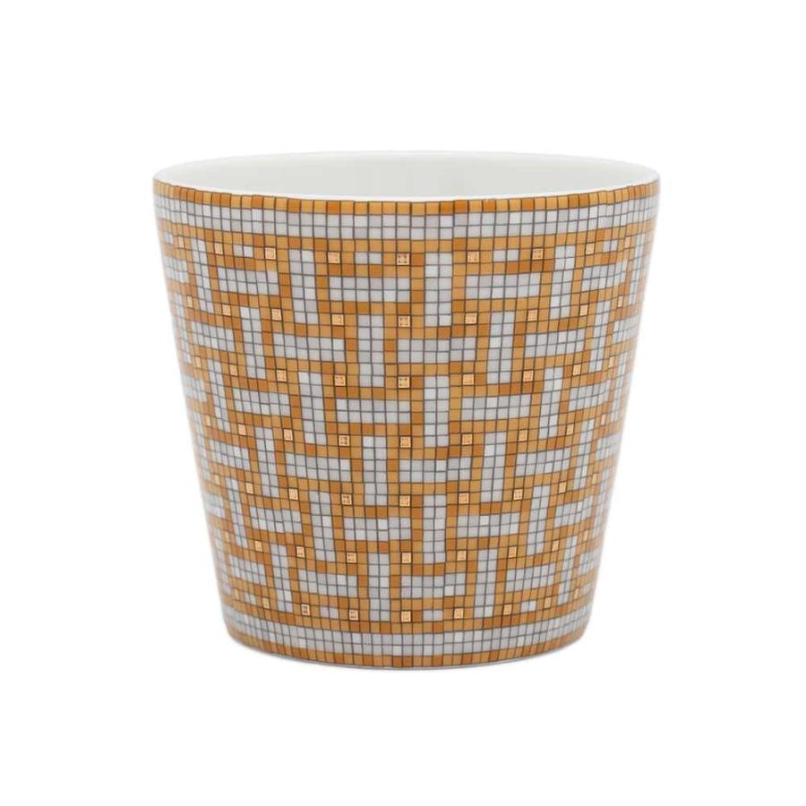 エルメス マグカップ ゴブレット モザイク 24 ゴールド 190 ml HERMES 