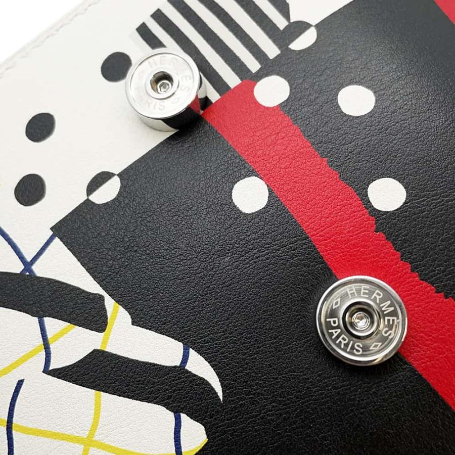 エルメス ボリード スケート31 デッサン3 ブラック/シルバー金具