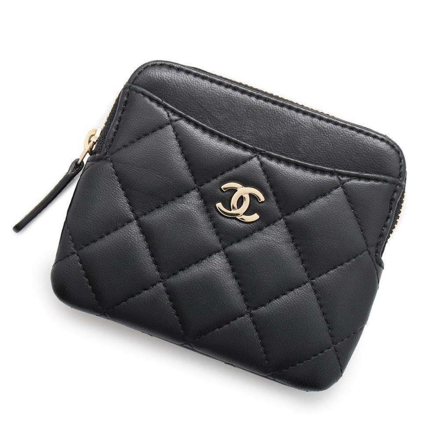CHANEL シャネル ココマーク マトラッセ ラムスキンレザー スリッポン シャネル コインケース マトラッセ ココマーク コーラルレッド