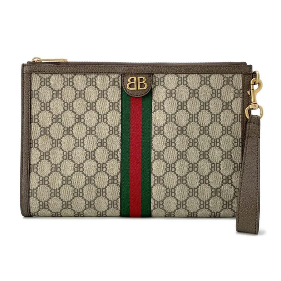 バレンシアガ クラッチバッグ グッチコラボ ザ・ハッカープロジェクト  