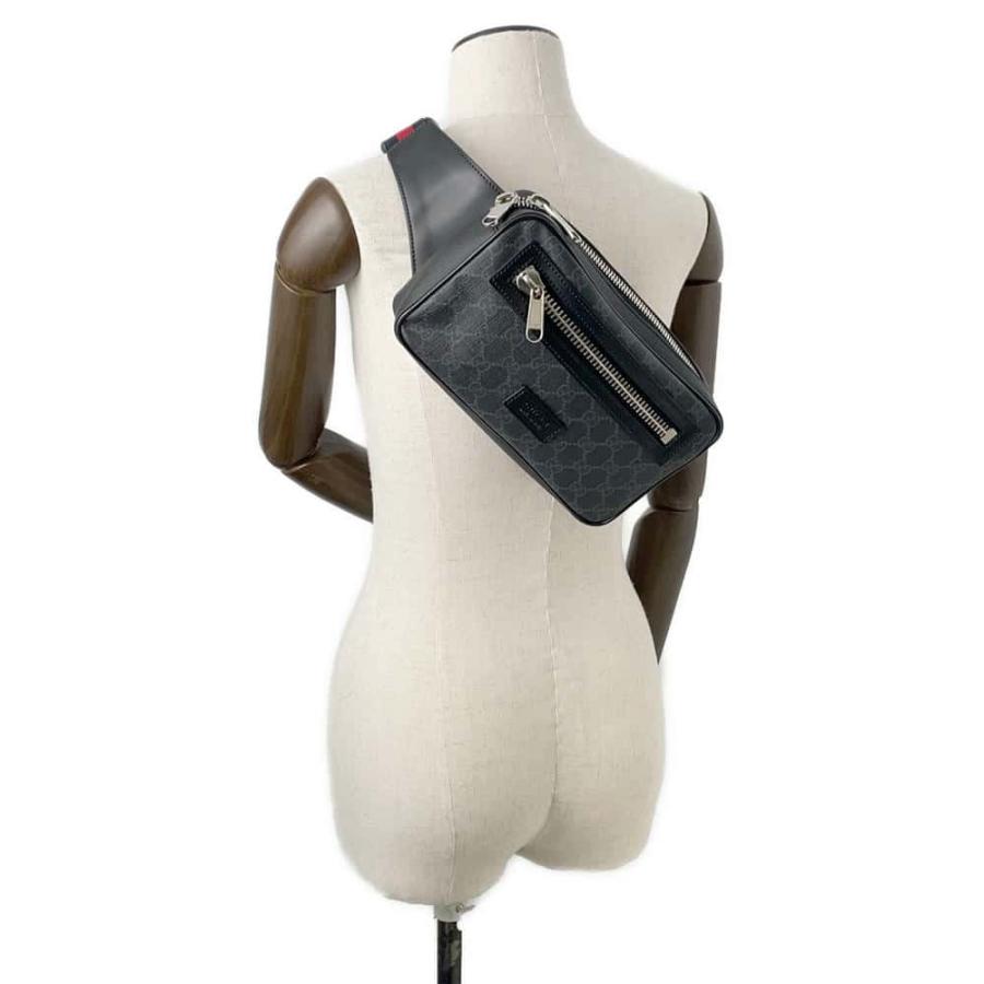 リ*ン様 GUCCI ボディバッグ・ウエストポーチ GGスプリーム グッチ ボディバッグ GGスプリーム PVC レザー 474298 GUCCI ウエスト