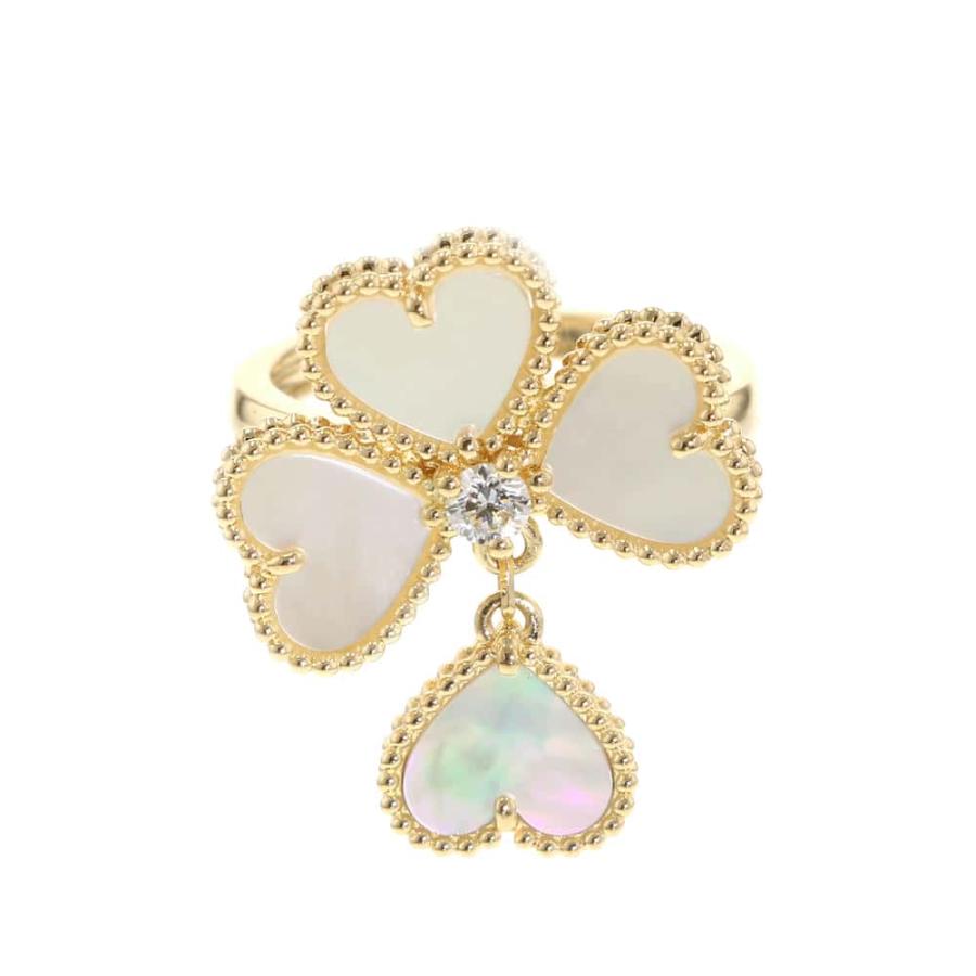 ヴァンクリーフ&アーペル リング スウィート ハート マザーオブパール  