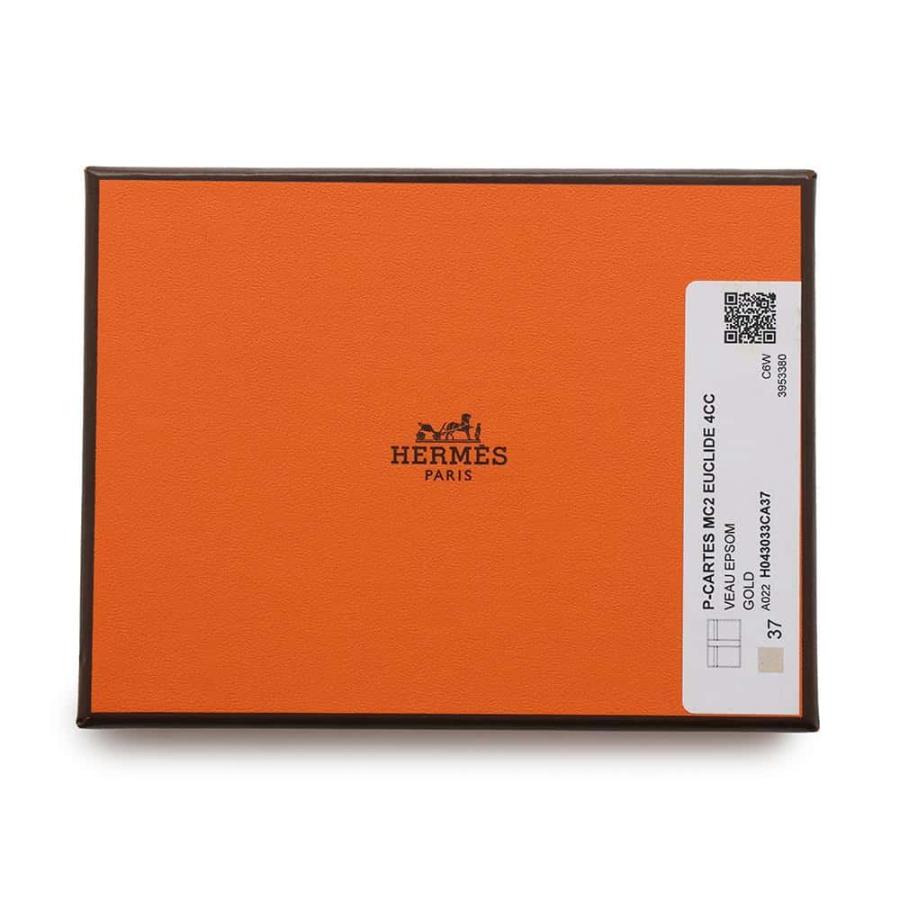 エルメス カードケース MC2 ユークリッド ゴールド/シルバー金具