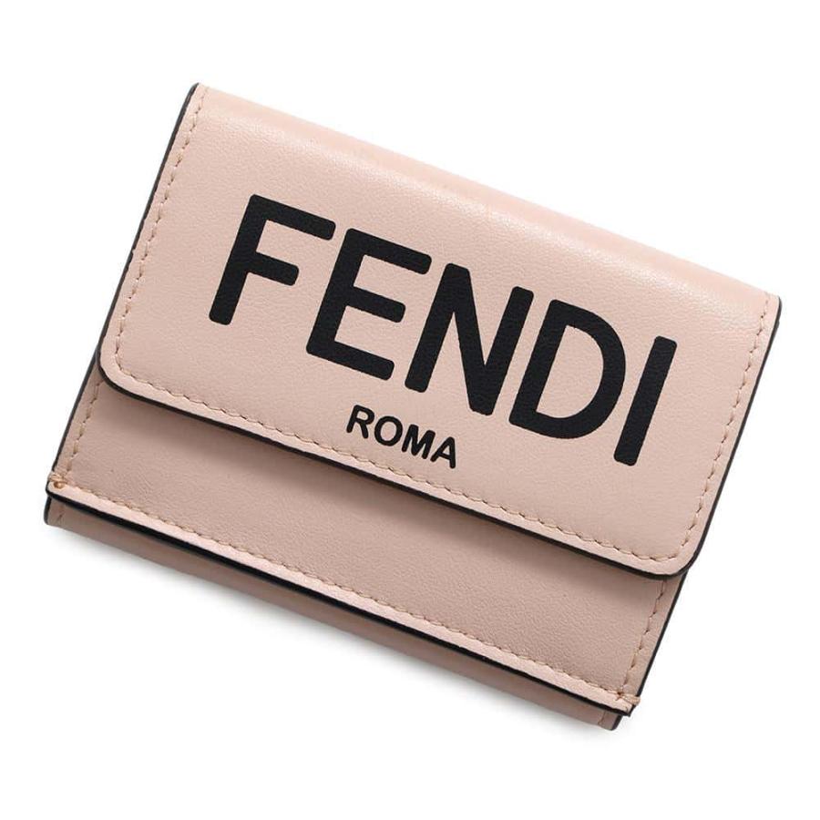 フェンディ 三つ折り財布 ROMAマイクロ レザー 8M0395 FENDI  