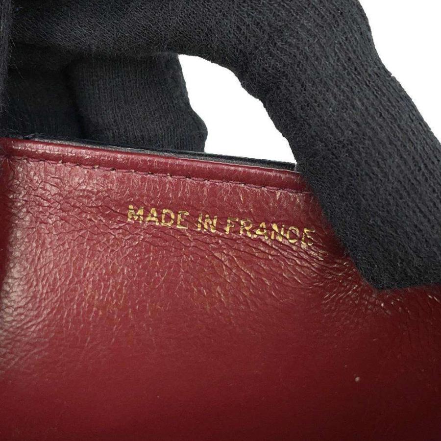 シャネル ショルダーバッグ シェブロン ココマーク ラムスキン CHANEL 