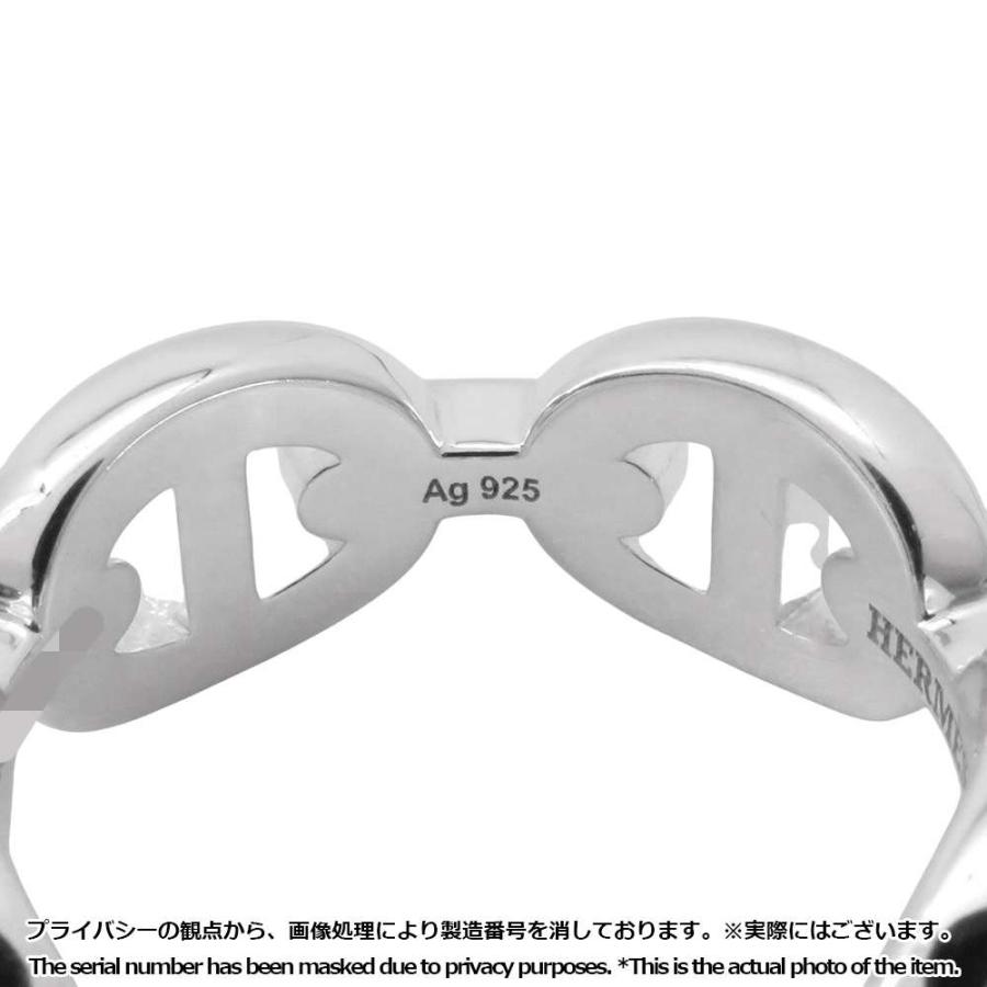 エルメス リング シェーヌダンクル アンシェネPM SV925シルバー リングサイズ51 HERMES 指輪 ジュエリーの画像