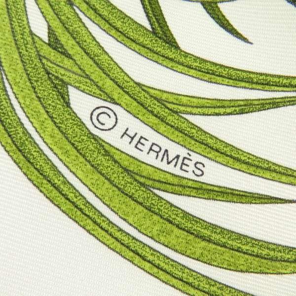 HERMES エルメス スカーフ カレ90 ヤシの目録 Index Palmarum シルク