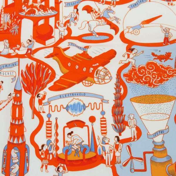 HERMES（エルメス） スカーフ カレ90 万国博覧会 Exposition