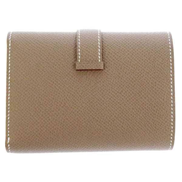 HERMES（エルメス） 財布 ベアンコンビネ エトゥープ/ゴールド金具