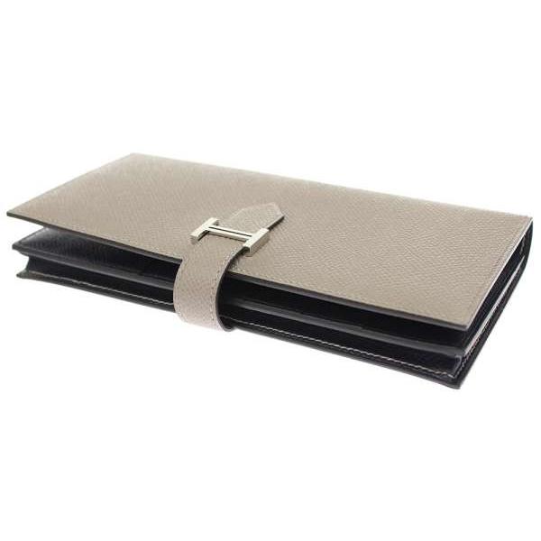 専用★ べアンスフレ ★ ヴェルソ グリアスファルト エルメス 財布 ツートン HERMES（エルメス） 長財布 ベアンスフレ ヴェルソ グリアスファルト