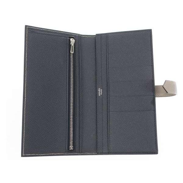 専用★ べアンスフレ ★ ヴェルソ グリアスファルト エルメス 財布 ツートン HERMES（エルメス） 長財布 ベアンスフレ ヴェルソ グリアスファルト