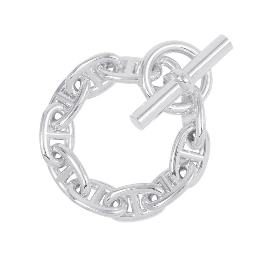 エルメス ブレスレット シェーヌダンクルTGM 10コマ SV925シルバー