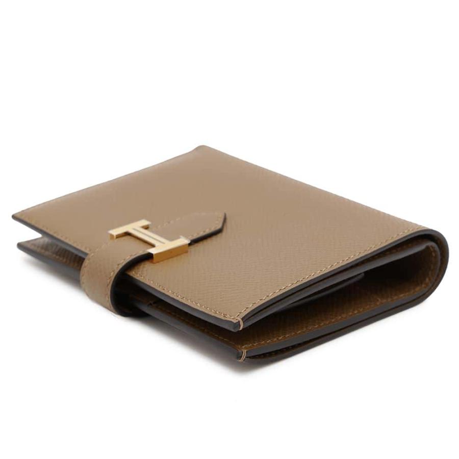 エルメス 二つ折り財布 ベアンコンパクト アルザン/ゴールド金具 エルメス 二つ折り財布 ベアンコンパクト アルザン/ゴールド金具
