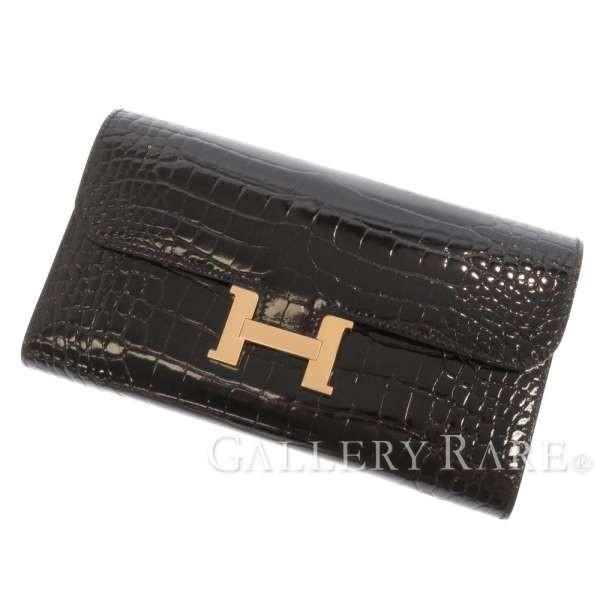 HERMES（エルメス） 長財布 コンスタンス ロング ブラック