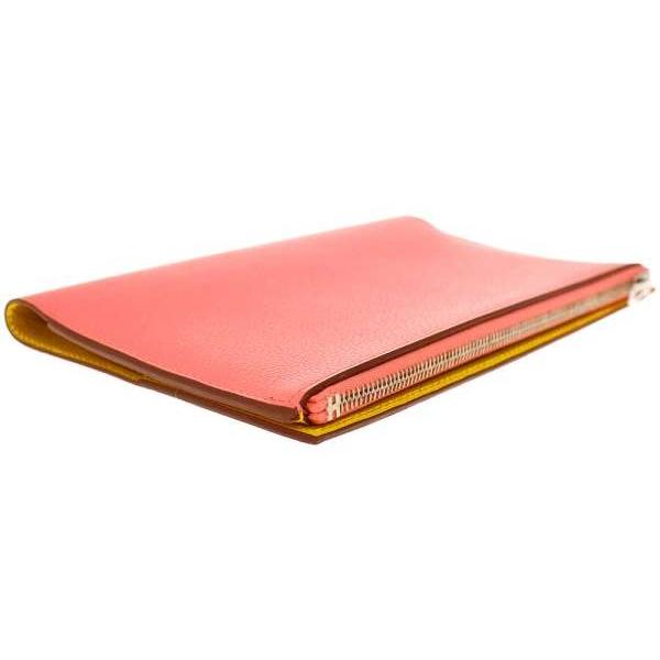 エルメス ノートカバー Eaジップpm ローズエテ ジョーヌアンブル シルバー金具 ヴォー エヴァーカラー C刻印 Hermes Eazip Pm Eapm6860ev02c Gallery Rare 通販 Yahoo ショッピング