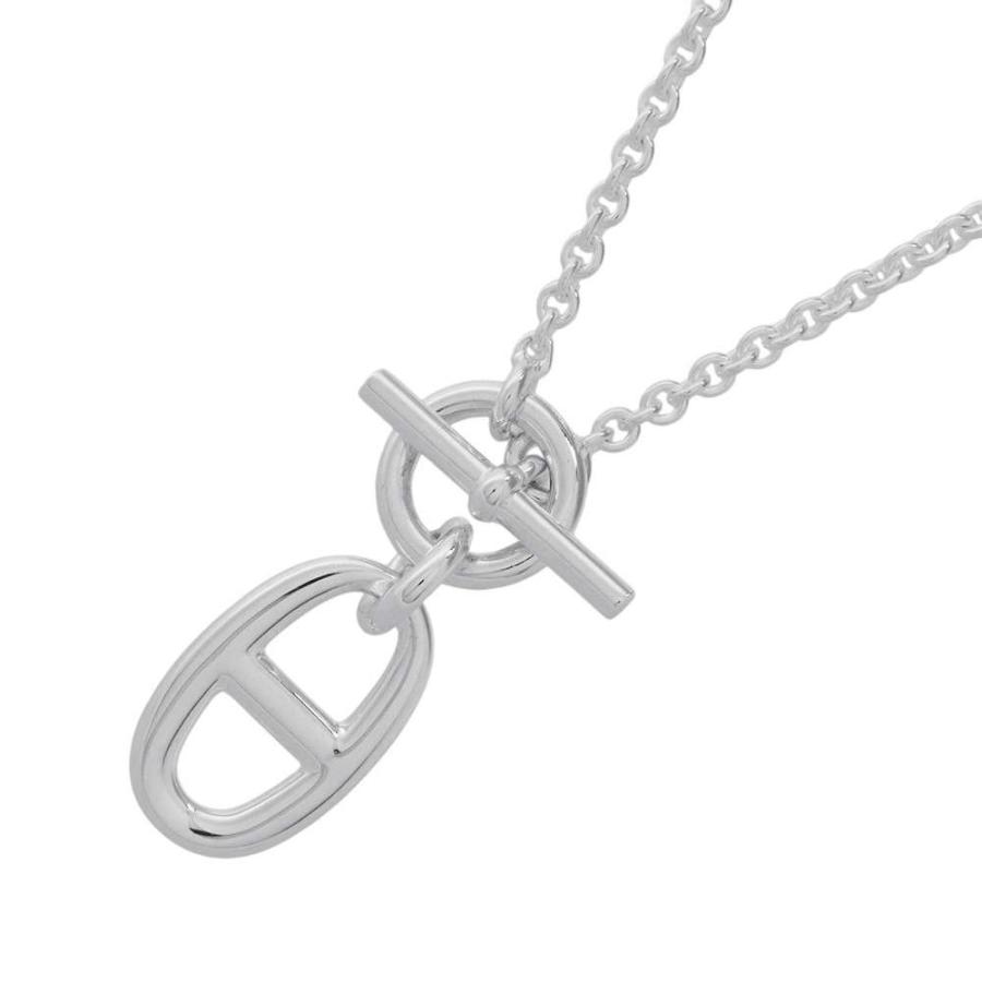 エルメスHERMÈS シェーヌダンクル　アミュレットＳＶ925ネックレス エルメス ネックレス シェーヌダンクル アミュレット SV925シルバー