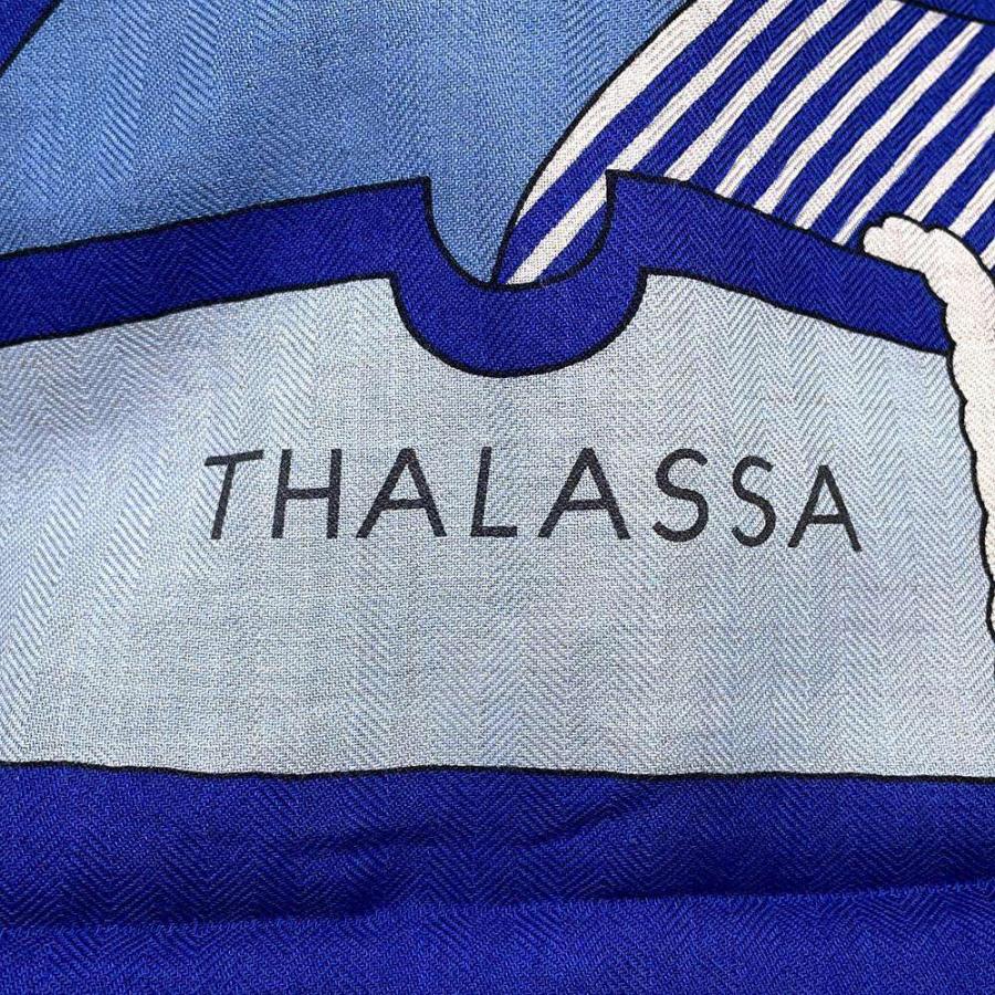 エルメス ストール カレ140 カレジェアン タラサ THALASSA エルメス ストール カレ140 カレジェアン タラサ THALASSA