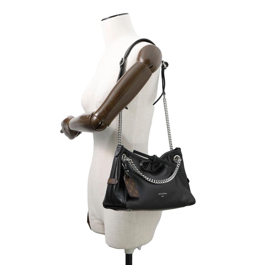 ルイ・ヴィトン LOUIS VUITTON キャリーオールバイブBB M12888 ブラック　シルバー金具 LVバイブ レディース ショルダーバッグ ルイ・ヴィトン LOUIS VUITTON キャリーオールバイブBB M12888