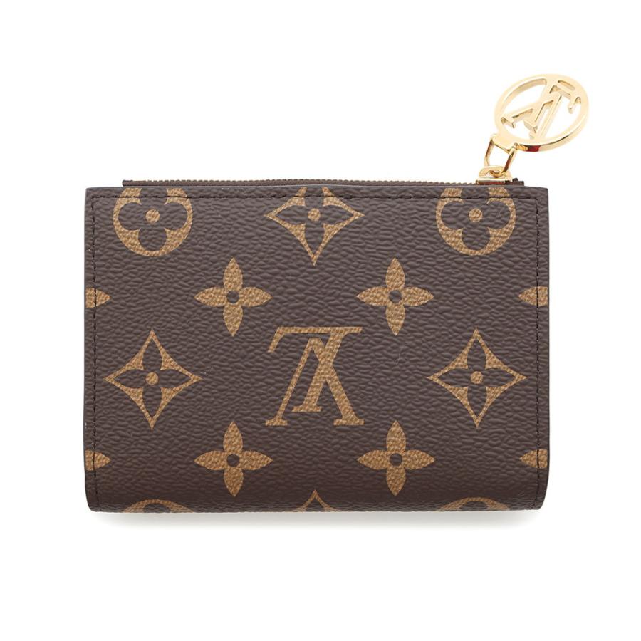 ルイヴィトン 二つ折り財布 モノグラム LV×TM ポルトフォイユ・リサ