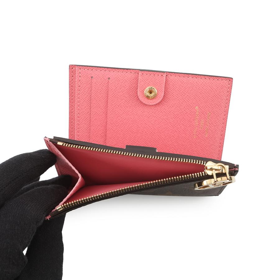 美品 ルイヴィトン ポルトフォイユ リサ モノグラム M25692 ICチップ ブラウン 茶 2つ折り財布 財布 0444【中古】LOUIS VUITTON LOUIS VUITTON（ルイ・ヴィトン） 【並行輸入品】ルイヴィトン 財布