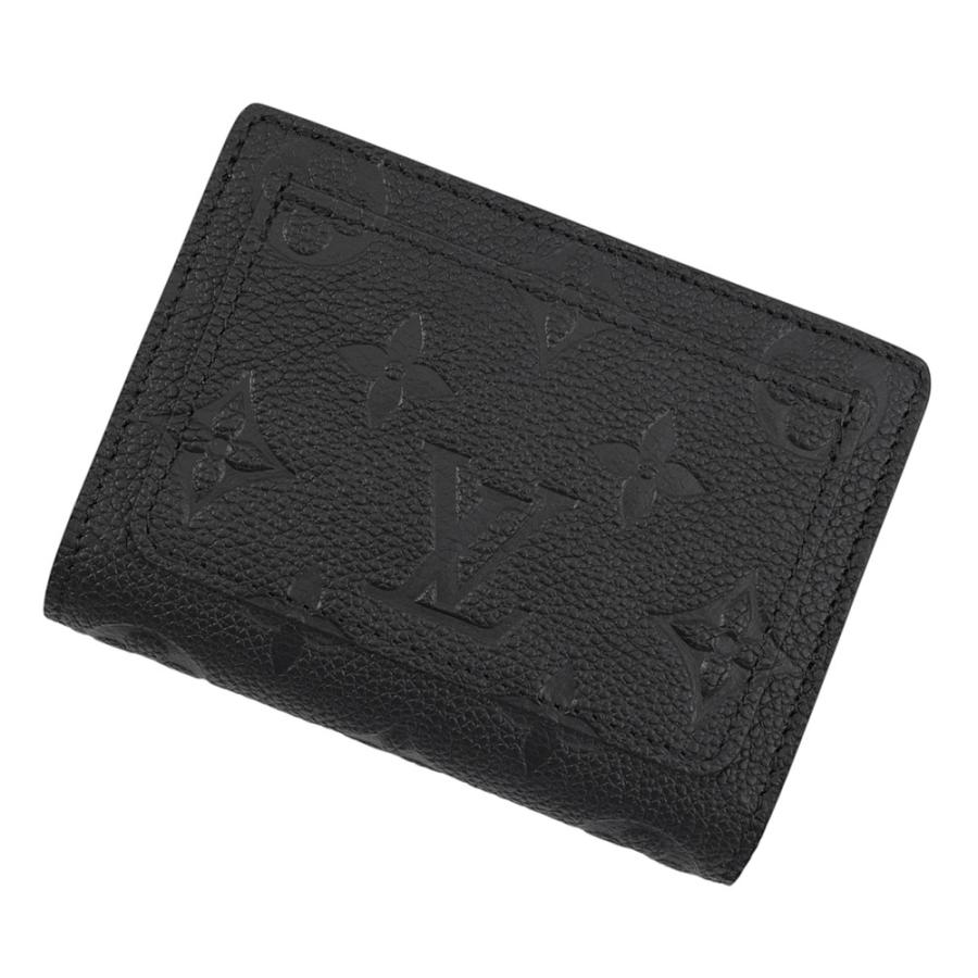ルイヴィトン 二つ折り財布 モノグラム・アンプラント ポルトフォイユ・クレア M29202 LOUIS VUITTON ブラック 黒