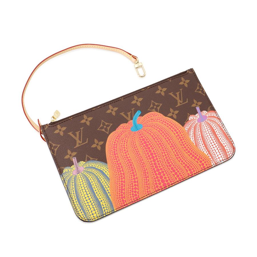 ルイヴィトン トートバッグ モノグラム・パンプキン LV×YK ネヴァー