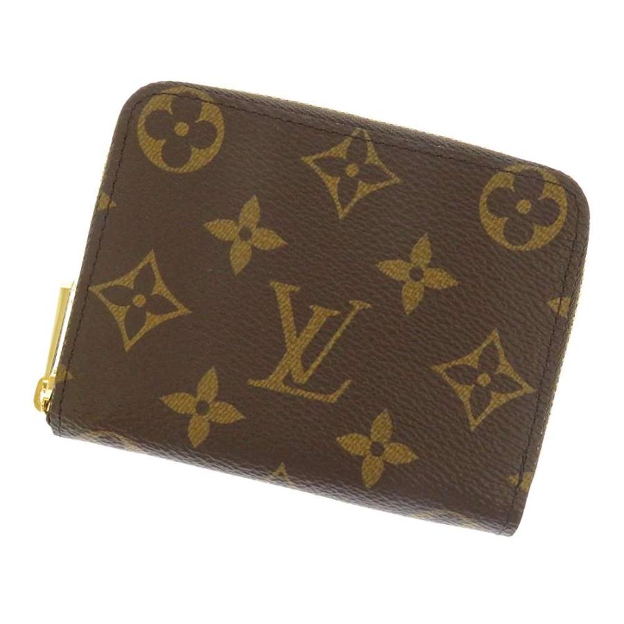 新品 ルイヴィトン コインケース モノグラム ジッピー・コインパース M60067 LOUIS VUITTON ブラウンの画像
