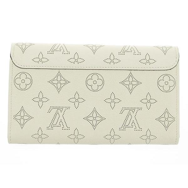 ルイヴィトン LOUIS VUITTON ポルトフォイユイリス M60177 財布 ウォレット 長財布 モノグラムマヒナレザー アイボリー ホワイト LOUIS VUITTON（ルイ・ヴィトン） 長財布 モノグラム マヒナ