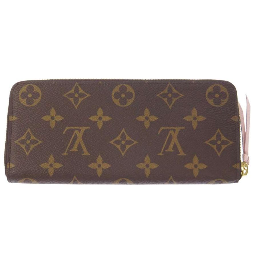 ルイヴィトン 長財布 モノグラム ポルトフォイユ・クレマンス M61298 LOUIS VUITTON ローズ・バレリーヌの画像