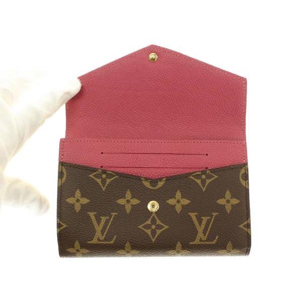 LOUIS VUITTON モノグラム ポルトフォイユ パラス コンパクト　財布 ルイヴィトンポルトフォイユ パラス コンパクト 14145 スリーズ(赤
