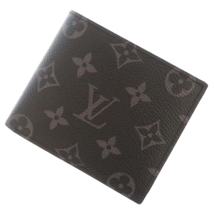 【NM】ルイヴィトン　ポルトフォイユ　マルコ　エクリプス　メンズ　財布 LOUIS VUITTON（ルイ・ヴィトン） 財布 モノグラム エクリプス メンズ