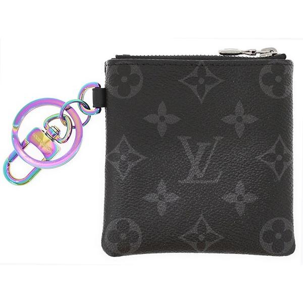 LOUIS VUITTON ルイ・ヴィトン/スモールパースフラグメントポーチ/モノグラム・エクリプス/M64432/UB1***/Bランク/19【中古】 LOUIS VUITTON（ルイ・ヴィトン） ポーチ モノグラム・エクリプス