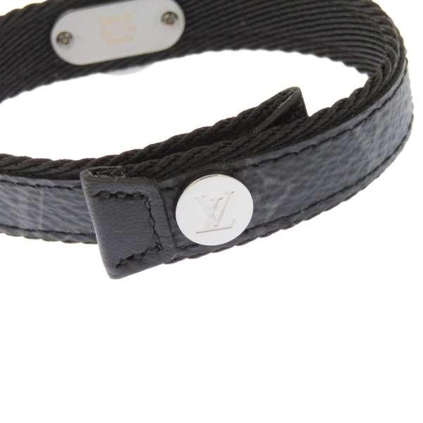 Shop Louis Vuitton Lv Circle Leather Bracelet (BRACELET LV CIRCLE, M6549D)  by Mikrie
