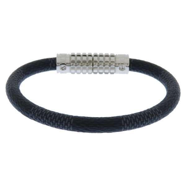 【美品】ブレスレット・ディジット “ダミエ・グラフィット”　ペアで 美品】ブレスレット・ディジット “ダミエ・グラフィット”ペアで