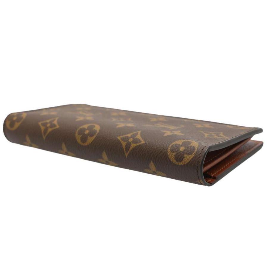 ルイヴィトン M66540 長財布 ブラウン  LOUIS VUITTON ポルトフォイユ・ブラザ モノグラム ルイヴィトン 長財布 モノグラム ポルトフォイユ・ブラザ M66540 LOUIS