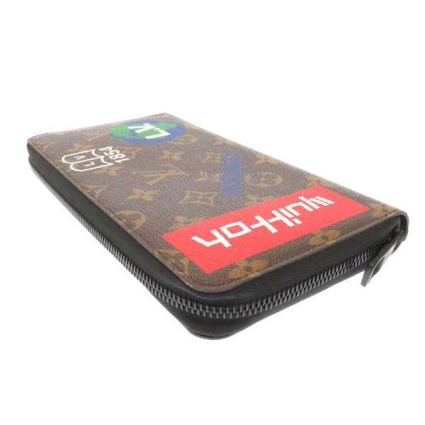 美品！ヴィトン　モノグラム　ジッピーウォレット　長財布 LOUIS VUITTON ルイヴィトン モノグラム・ジャガード・デニム ジッピー
