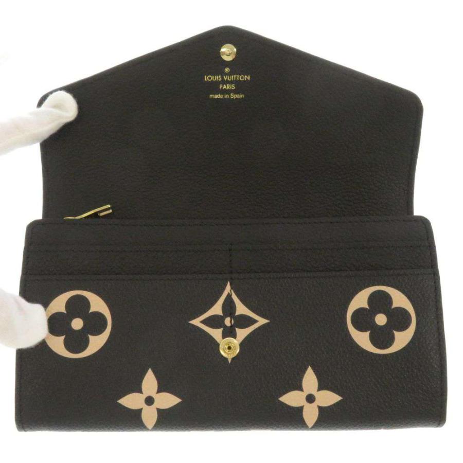 ルイヴィトン 長財布 モノグラム・アンプラント ポルトフォイユ・サラ