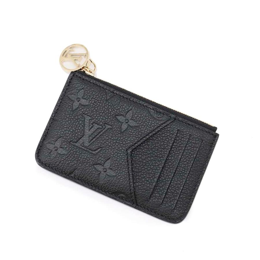 ルイヴィトン カードケース モノグラム・アンプラント ポルト カルト・ロミー M81883 LOUIS VUITTON ブラック 黒 小銭入れ ルイヴィトン カードケース モノグラム・アンプラント ポルト カルト