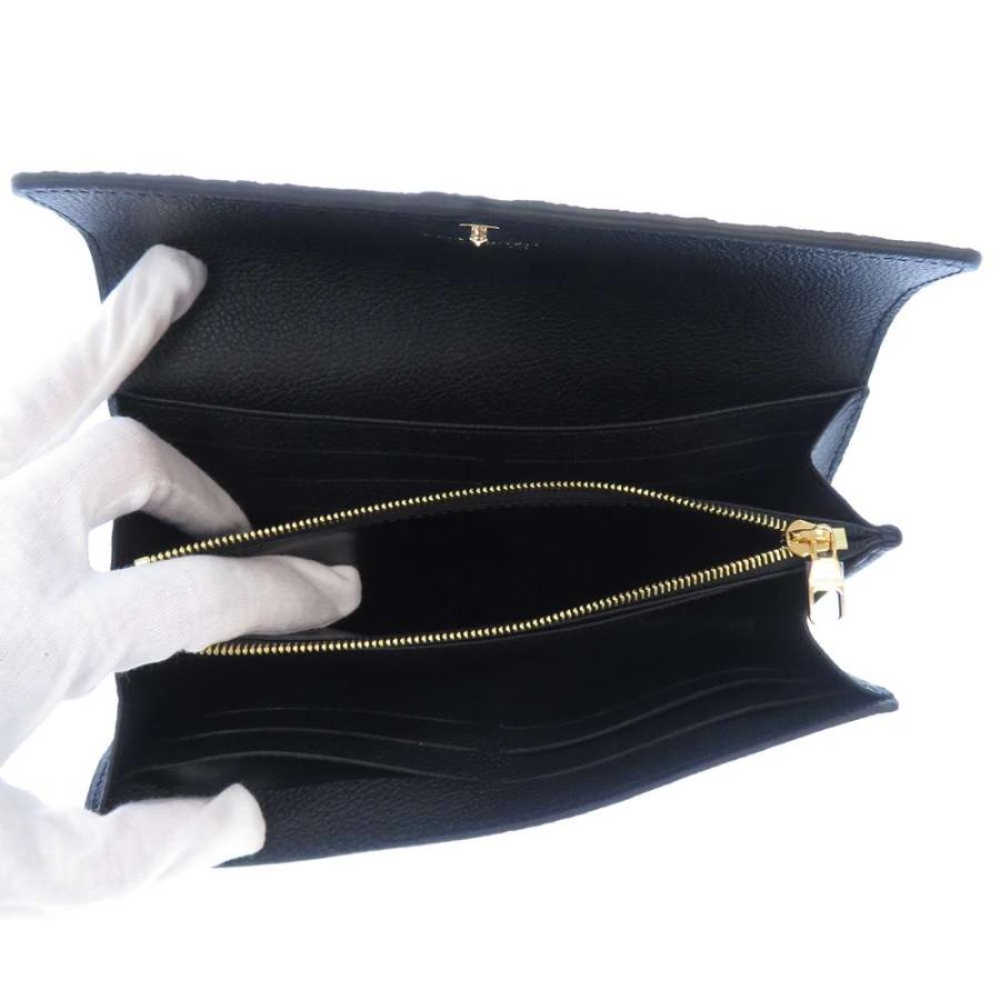 ルイヴィトン 長財布 モノグラム・アンプラント ポルトフォイユ・サラ