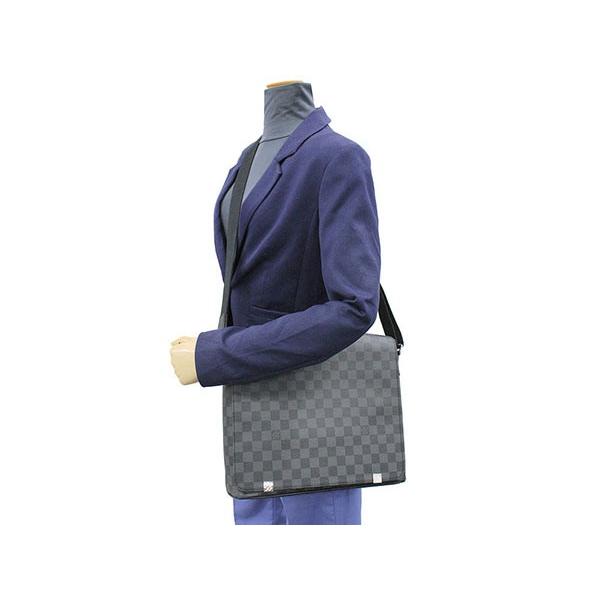 ルイヴィトン ダミエ グラフィット ディストリクト MM N41029 ショルダーバッグ LOUIS VUITTON（ルイ・ヴィトン） ショルダーバッグ ダミエグラ