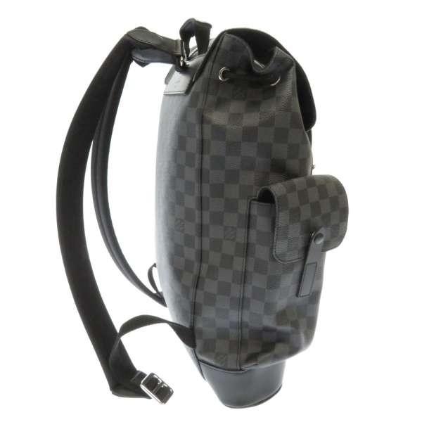 完動品 ルイヴィトン リュックサック ダミエ・グラフィット クリストファーPM N41379 LOUIS VUITTON ヴィトン バックパック 【YWU3298117404】(116220円)