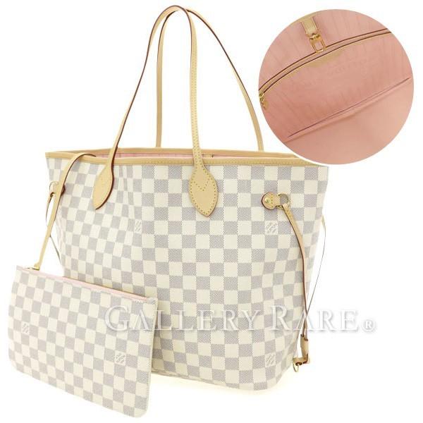 LOUIS VUITTON ネヴァーフル ダミエ・アズール ポーチ付き MM LOUIS VUITTON（ルイ・ヴィトン） トートバッグ ダミエアズール