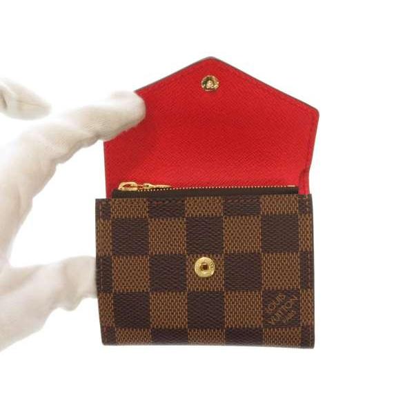 美品‼️ ルイヴィトン ポルトフォイユゾエ コンパクト 財布 モノグラム ダミエ LOUIS VUITTON ルイヴィトン 財布 ダミエ ポルトフォイユ・ゾエ N60166