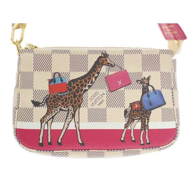 LOUIS VUITTON ルイヴィトン ポーチ ダミエ アズール ミニポシェット  