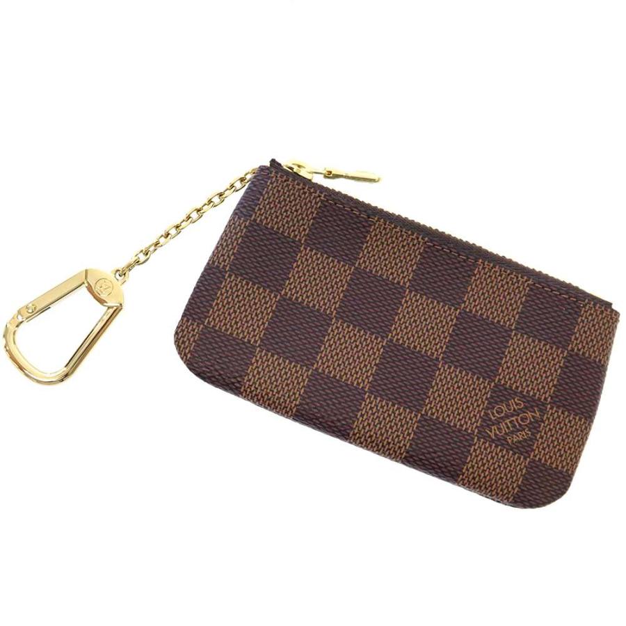 新品 ルイヴィトン コインケース ダミエ・エベヌ ポシェット・クレ