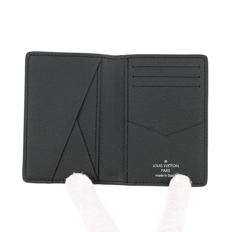 ルイヴィトン カードケース ダミエ・グラフィット オーガナイザー・ドゥ ポッシュ N63143 LOUIS VUITTON 黒 ブラック 名刺入れ パスケースの画像