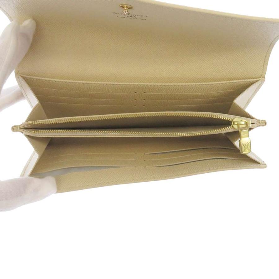 ルイヴィトン 長財布 ダミエ・アズール ポルトフォイユ・サラ N63208