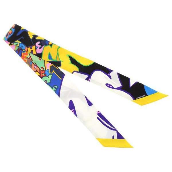 HERMES（エルメス） ツイリー シルクスカーフ グラフィティ Graff