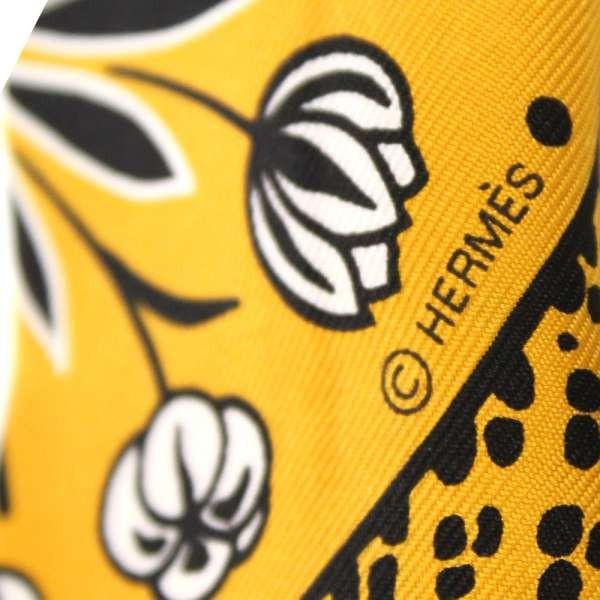 HERMES（エルメス） スカーフ ツイリー レオパード バンダナ Les